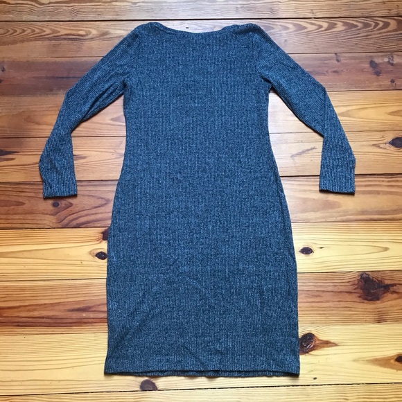 A New Day Gray Knit Bodycon Dress, NWT, M - Picture 13 of 14